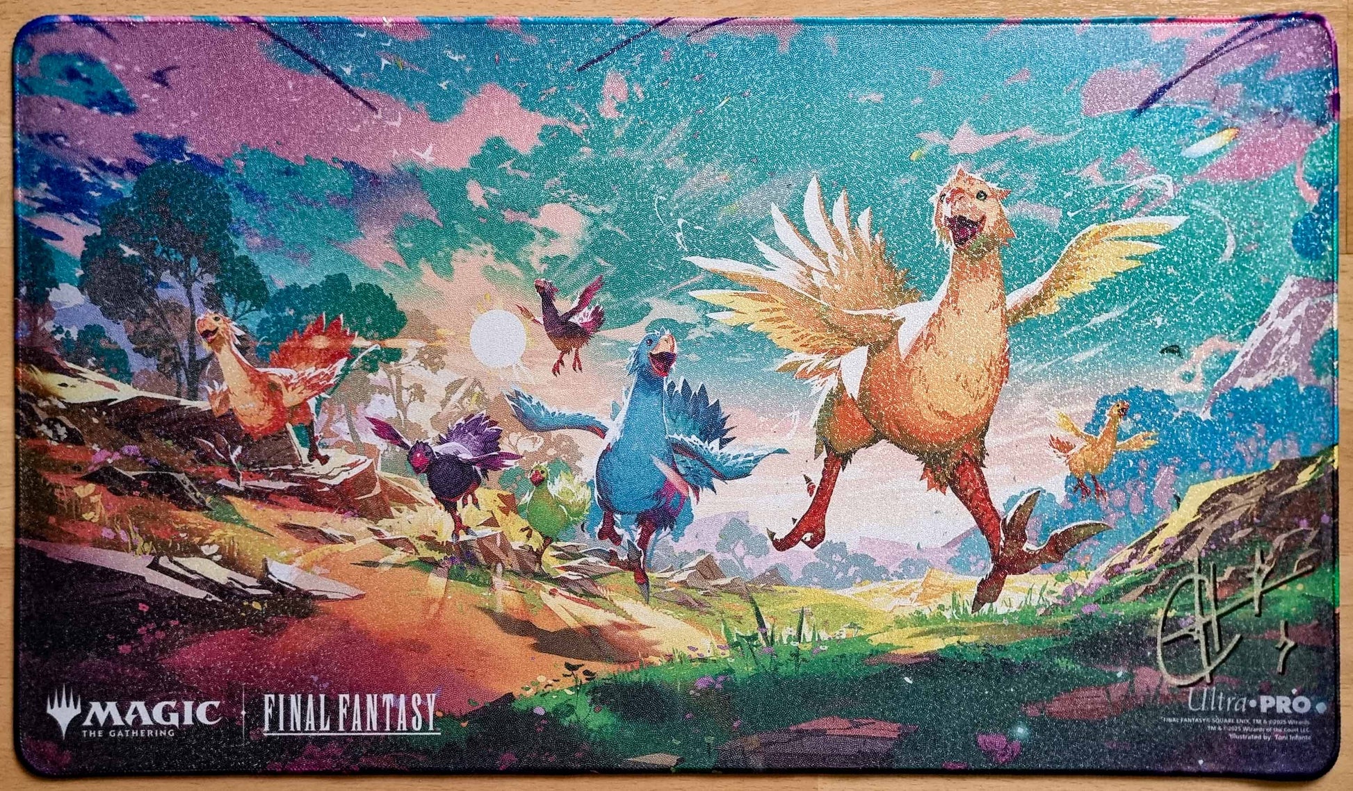 Chocobo Bundle Key Art - Final Fantasy MTGPlaymats Chocobo Bundle Key Art - Final Fantasy MTGPlaymats