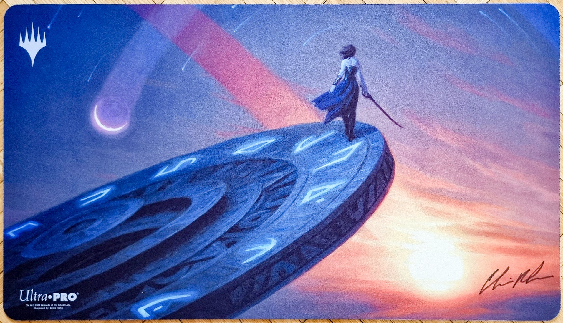 Time Walk - Chris Rahn - Signed by the Artist - MTG Playmat – MtgPlaymats