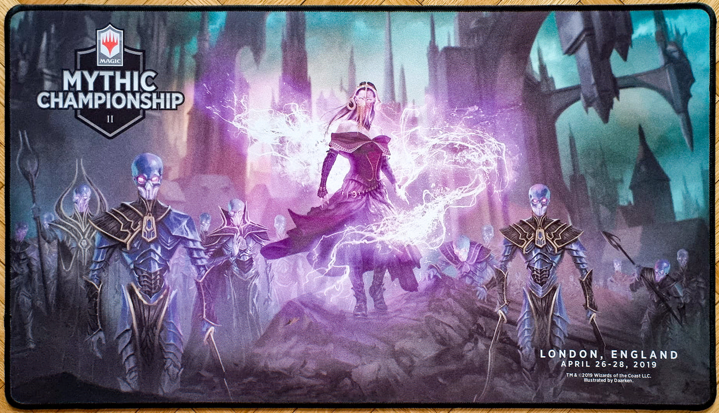 Command the Dreadhorde - Daarken - Mythic Championship II London 2019 - Embroidered - MTG Playmat