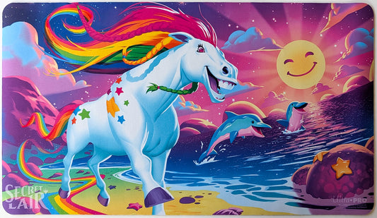 Crested Sunmare - Paul Mafayon - MTG Playmat