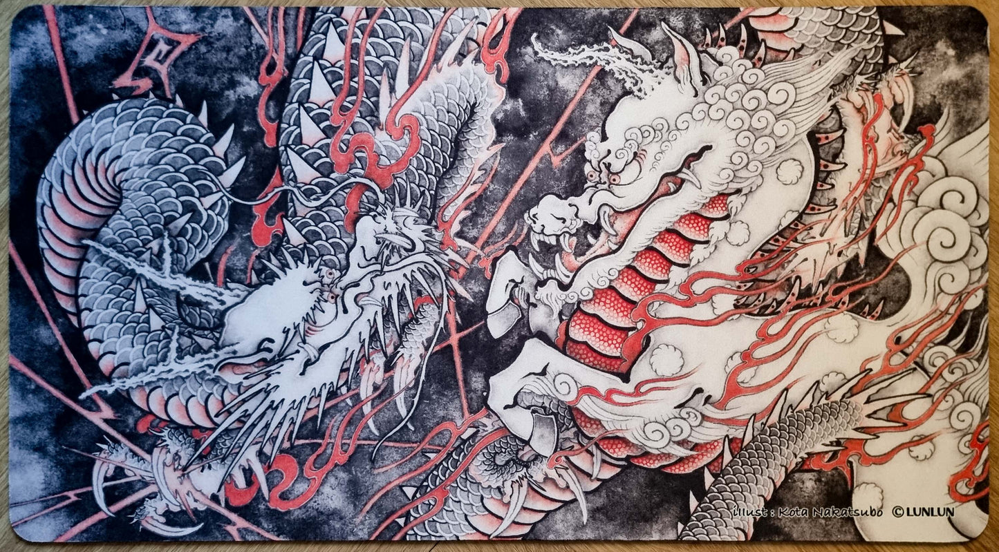 Crux of Fate [Ink-Wash Reinterpretation] - Kota Nakatsubo - LUNLUN - MTG Playmat
