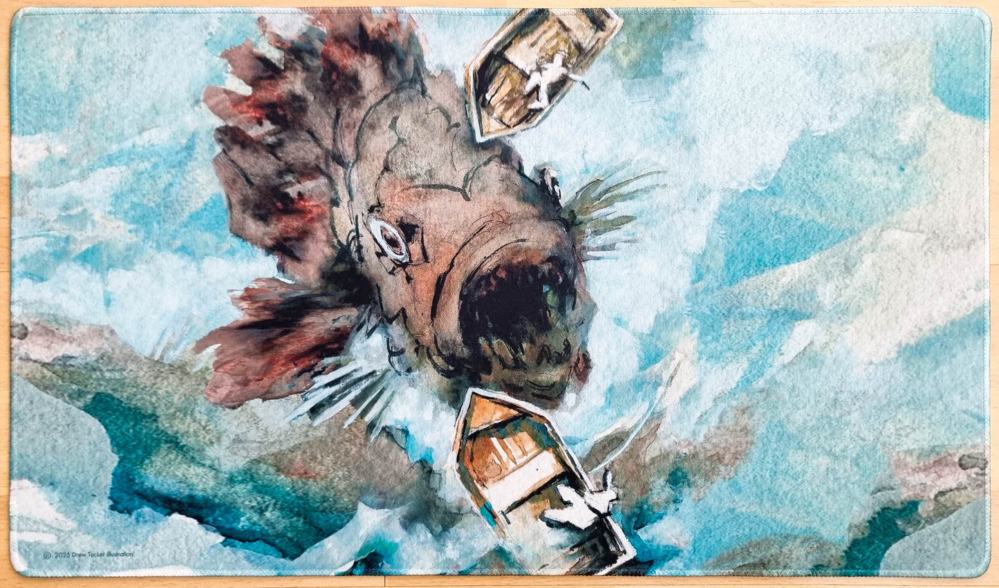 Dandân Revisited - Drew Tucker - Stitched MTG Playmat
