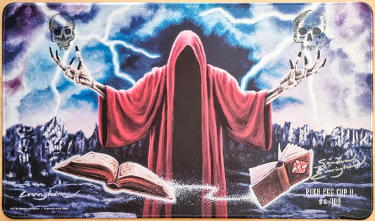 Dark Ritual - Sandra Everingham - Rukh Egg Cup II Barcelona 2026 - Signed, Sketched & Stitched Limited Edition [#86/100] MTG Playmat