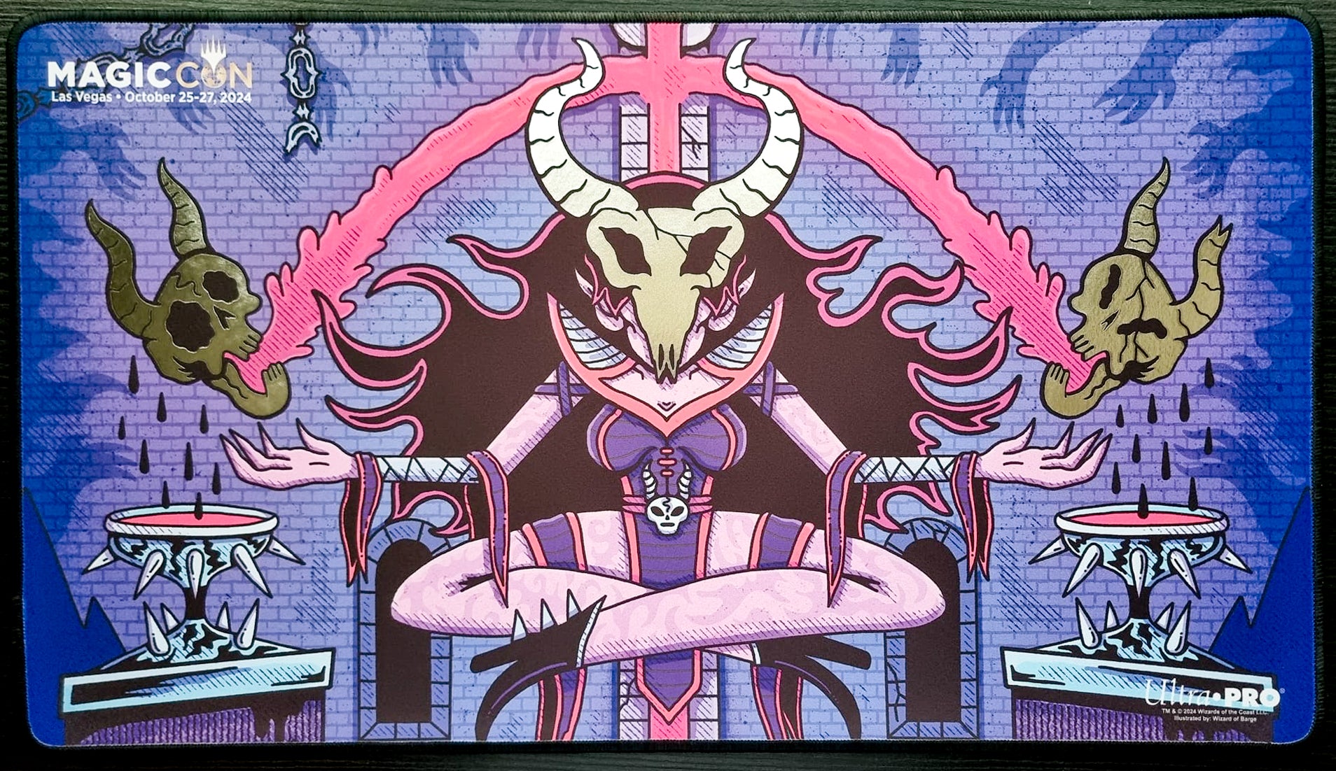 Dark Ritual - Wizard of Barge - MagicCon Las Vegas 2024 Playmat ...