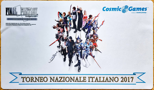 Dissidia Final Fantasy NT Heroes - Torneo Nazionale Italiano 2017 - Tappetino Final Fantasy TCG