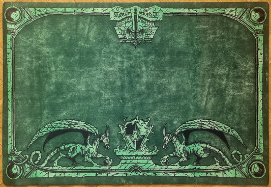 Dragon Shield - Arcane Dragons: Green - MTG Playmat