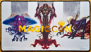 Legendary Eldrazi (Emrakul, Kozilek & Ulamog) - MagicCon Amsterdam 2024 - Foil - Embroidered - MTG Playmat