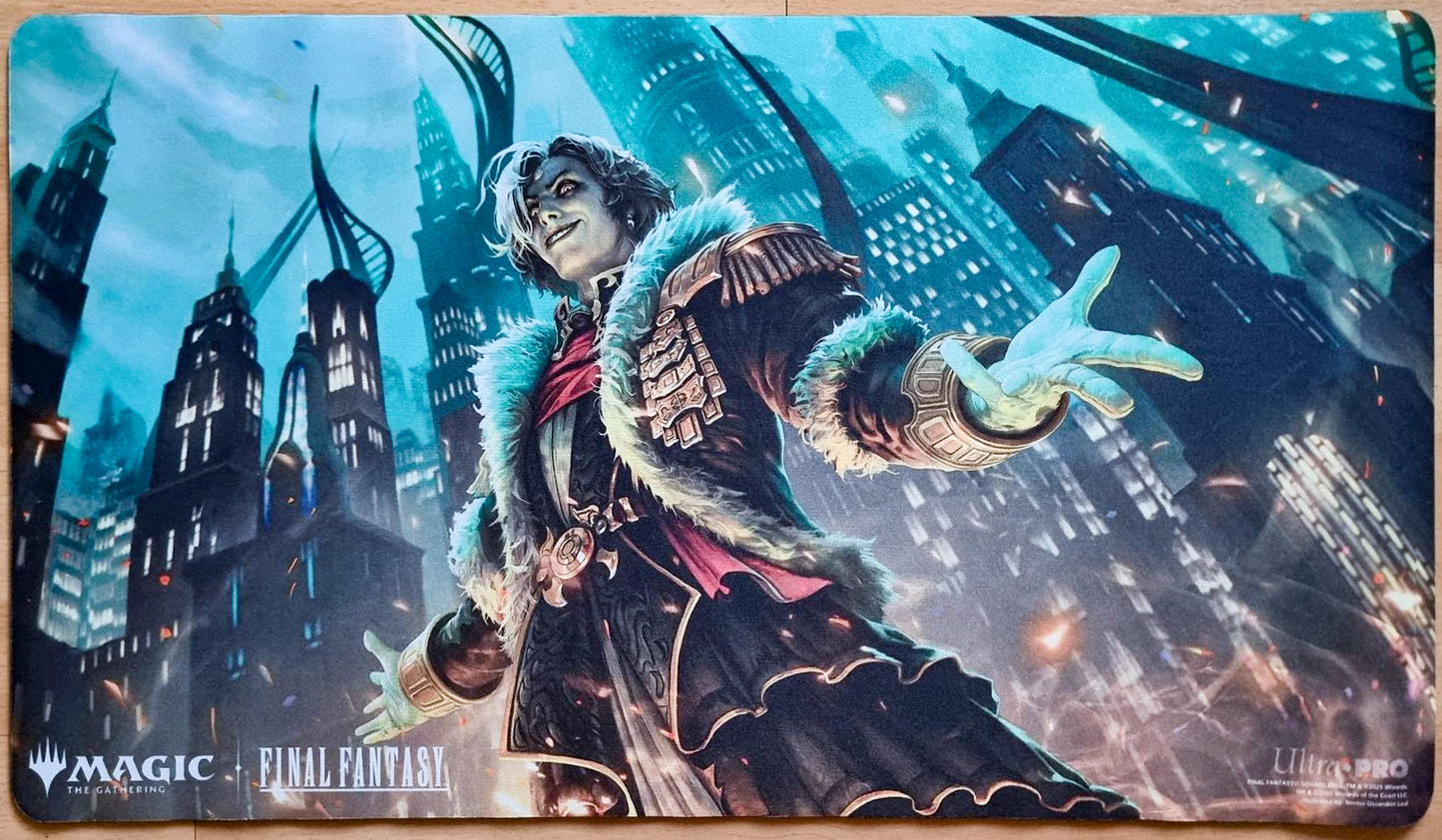 Emet-Selch, Unsundered / Hades, Sorcerer of Eld - Néstor Ossandón Leal - Double-Sided - Final Fantasy - MTG Playmat