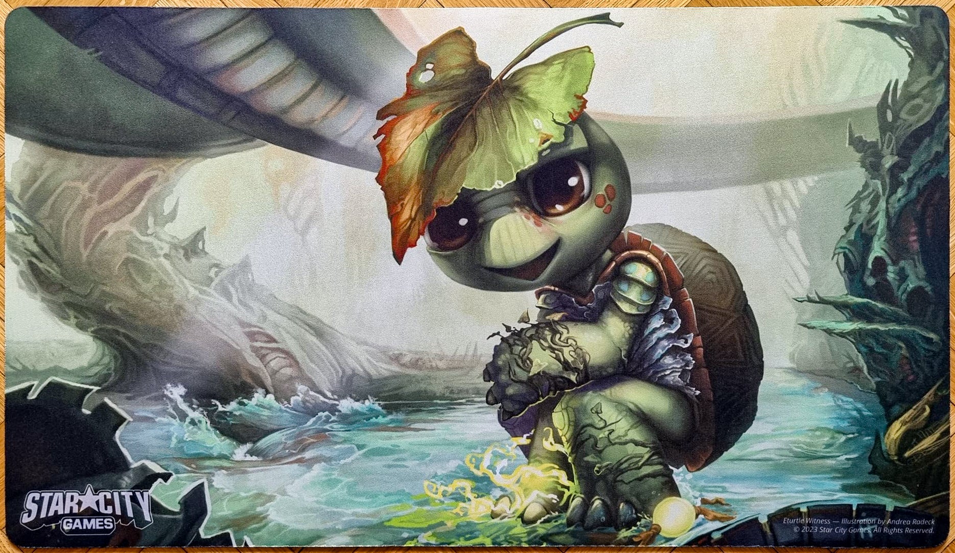 Eturtle Witness - Andrea Radeck - Creature Collection - MTG Playmat