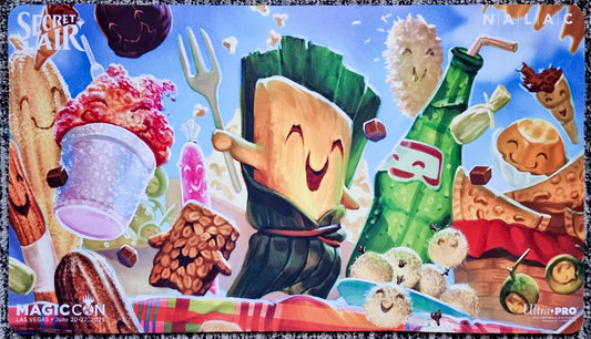Food Token [NALAC Charity] - Caroline Gariba - MagicCon Las Vegas 2025 - MTG Playmat