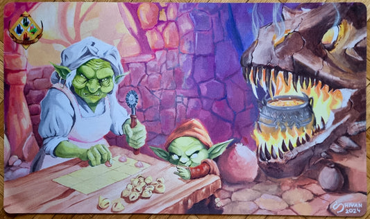 Goblin Tortellini - Annalisa Forghieri "Shivan" - MTG Playmat