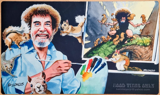 Good Vibes Only - Ken Meyer Jr. - Signed MTG Playmat