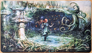 Growth Spiral - Seb McKinnon - Signed by the Artist - MTG Playmat