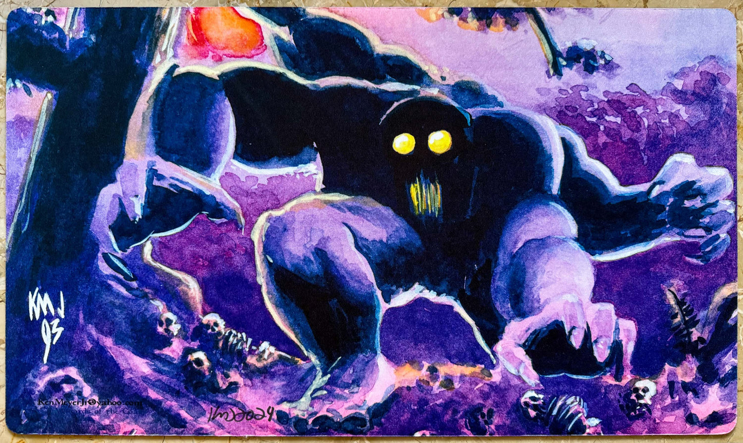 Guardian Beast - Ken Meyer Jr. - Signed MTG Playmat