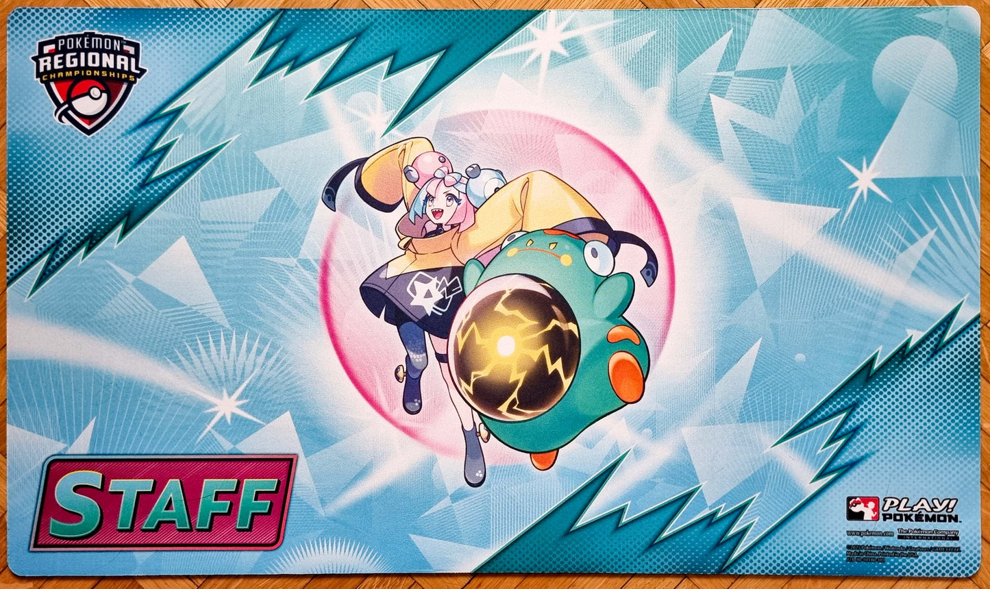 Iono & Bellibolt - Pokémon Regional Championships 2025 Staff - Pokémon Playmat