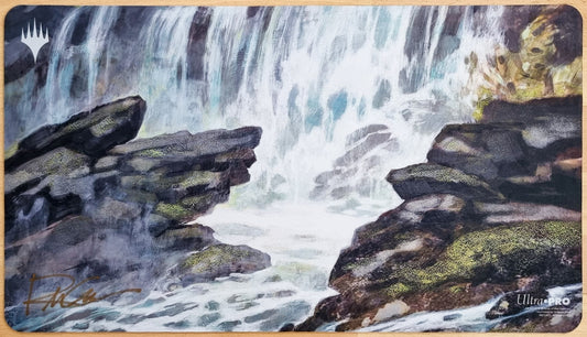 Island - Rebecca Guay - Signed MTG Playmat