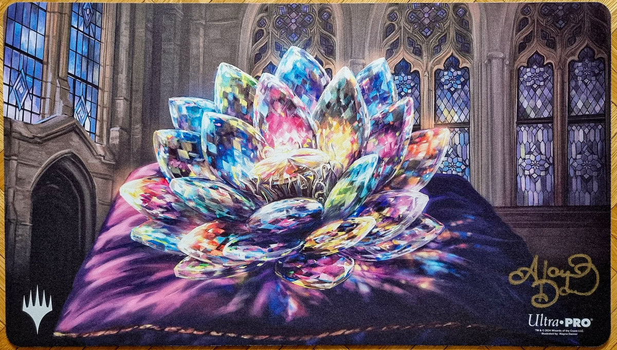 alayna danner mtg cards Jeweled Lotus - - Signed by the Artist Thats why she chose Ultra PRO Magic: The Size:Oversized Playmat Lorwyn Eclipsed