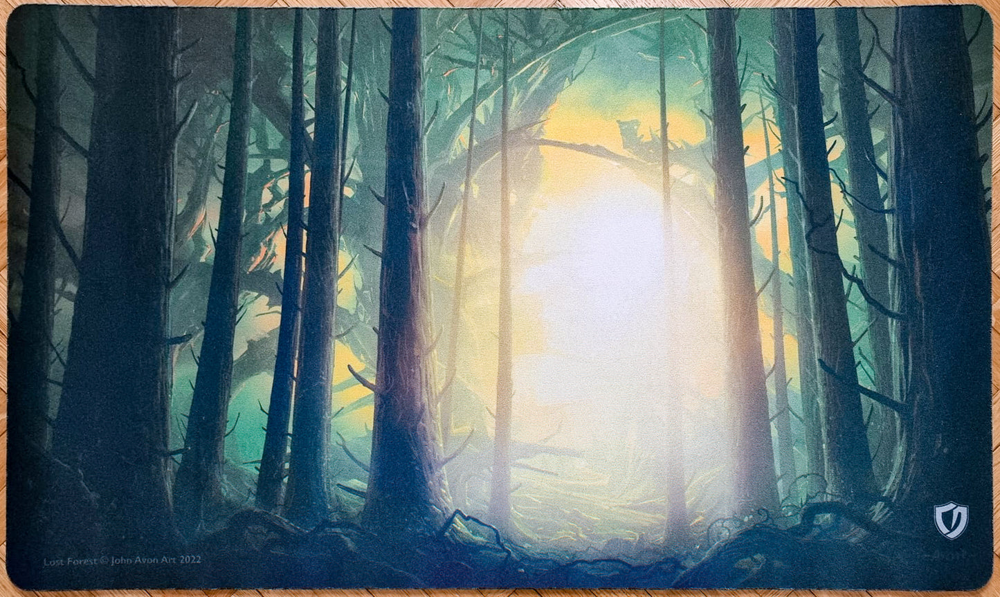 Lost Forest - John Avon - MTG Playmat