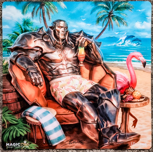Karn Liberated - Kieran Yanner - Two-Player Playmat - Signed by the Artist - MagicCon Chicago 2025 - MTG Playmat