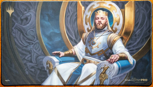Kenrith, the Returned King - Kieran Yanner - Signed & Stitched Limited Edition [200 Copies] MTG Playmat