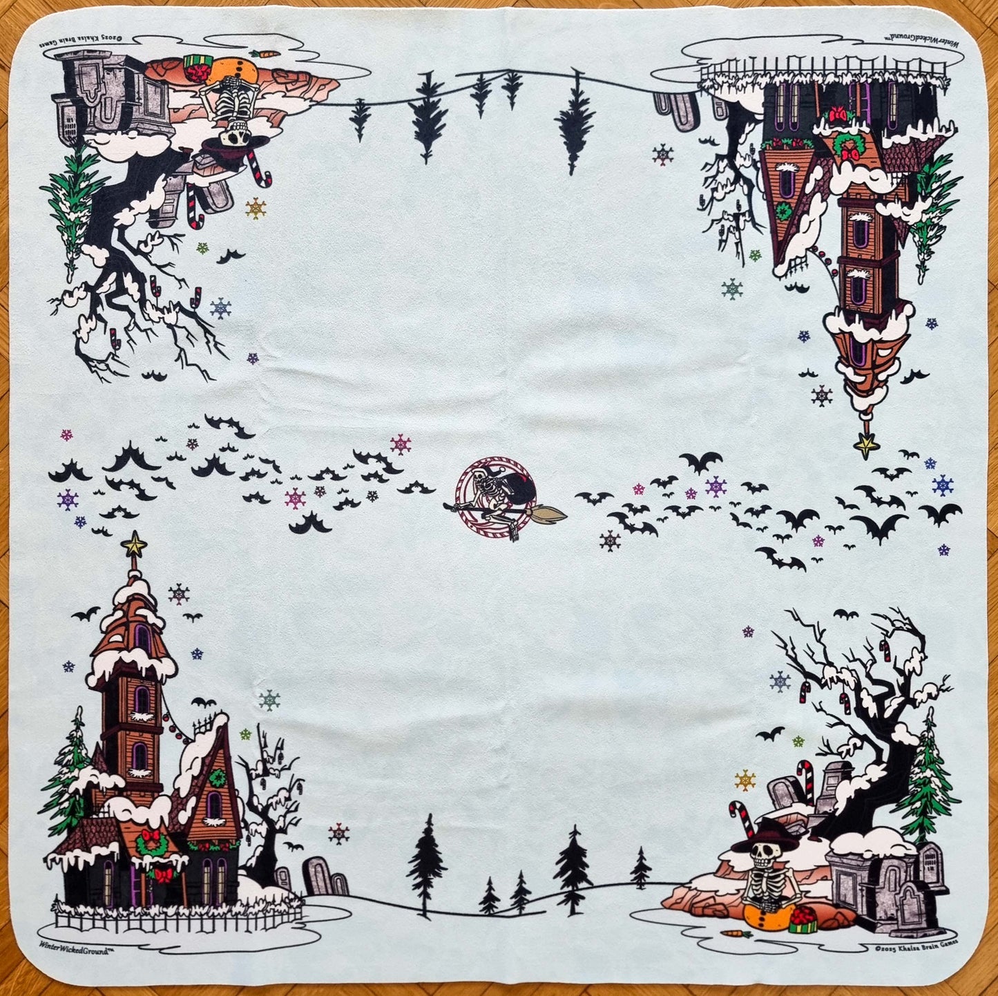 Special Edition SpellGround: WinterWickedGround - Khalsa Brain Games - MTG Playmat