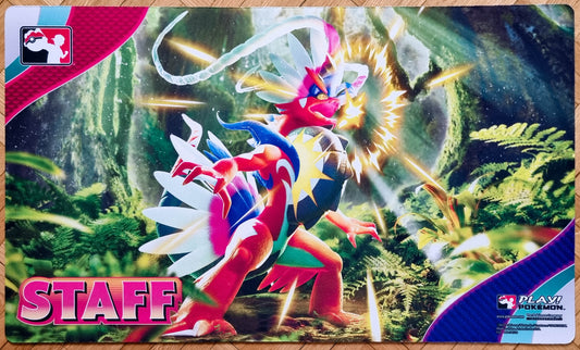 Koraidon - Play! Pokémon Staff - Pokémon Playmat