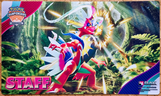Koraidon - Pokémon Regional Championships 2023 Staff - Pokémon Playmat
