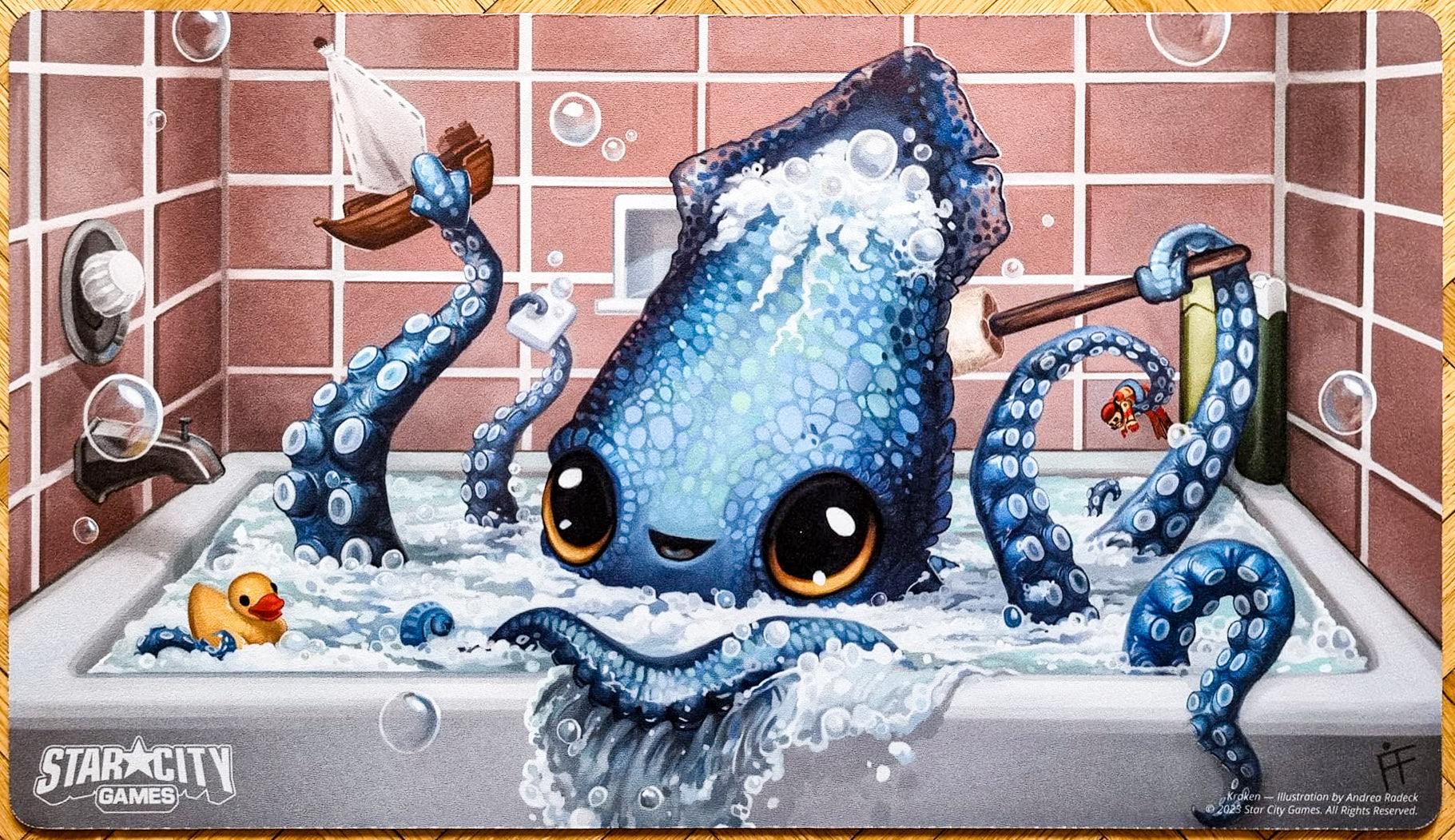 Kraken - Andrea Radeck - Creature Collection - MTG Playmat