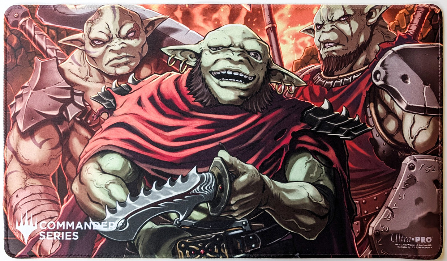 Krenko, Mob Boss - Ai Nanahira - Commander Series #6 - Stitched MTG Playmat