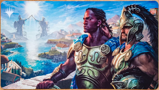 Kynaios y Tiro de Meletis - Willian Murai - MTG Playmat