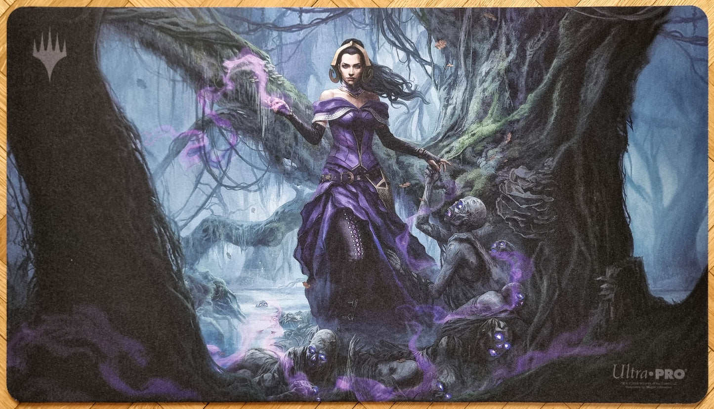 Liliana, Waker of the Dead - Magali Villeneuve - MTG Playmat