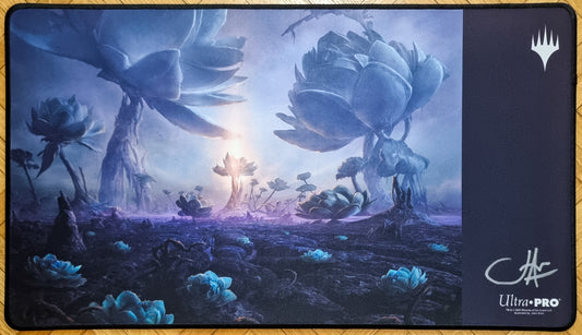 Lotus Swamp - John Avon - Limited Edition [500 Copies] Stitched & Signed MTG Playmat