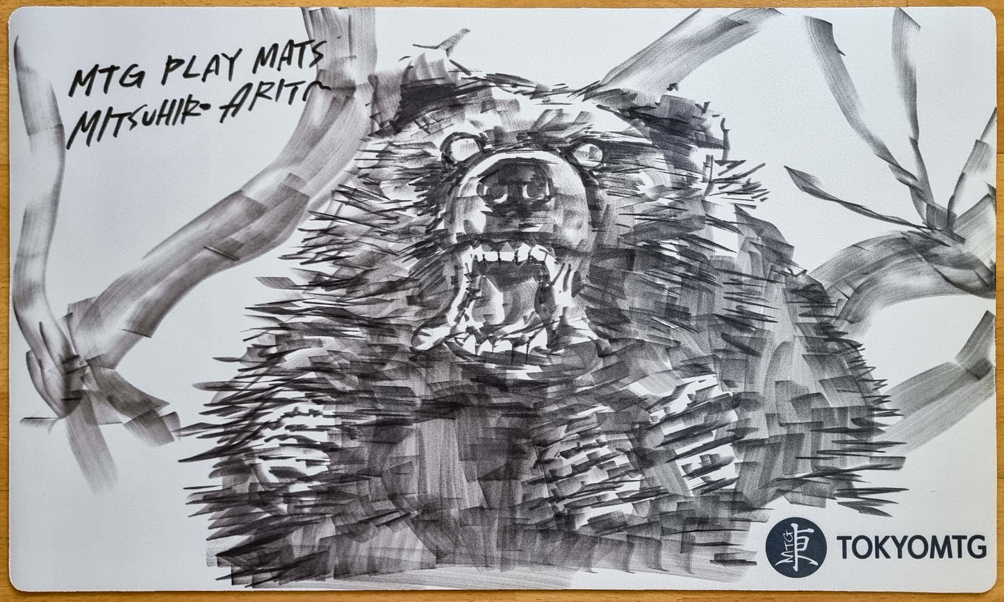 Lumra, Bellow of the Woods - Mitsuhiro Arita - Hand-Drawn & Signed MTG Playmat
