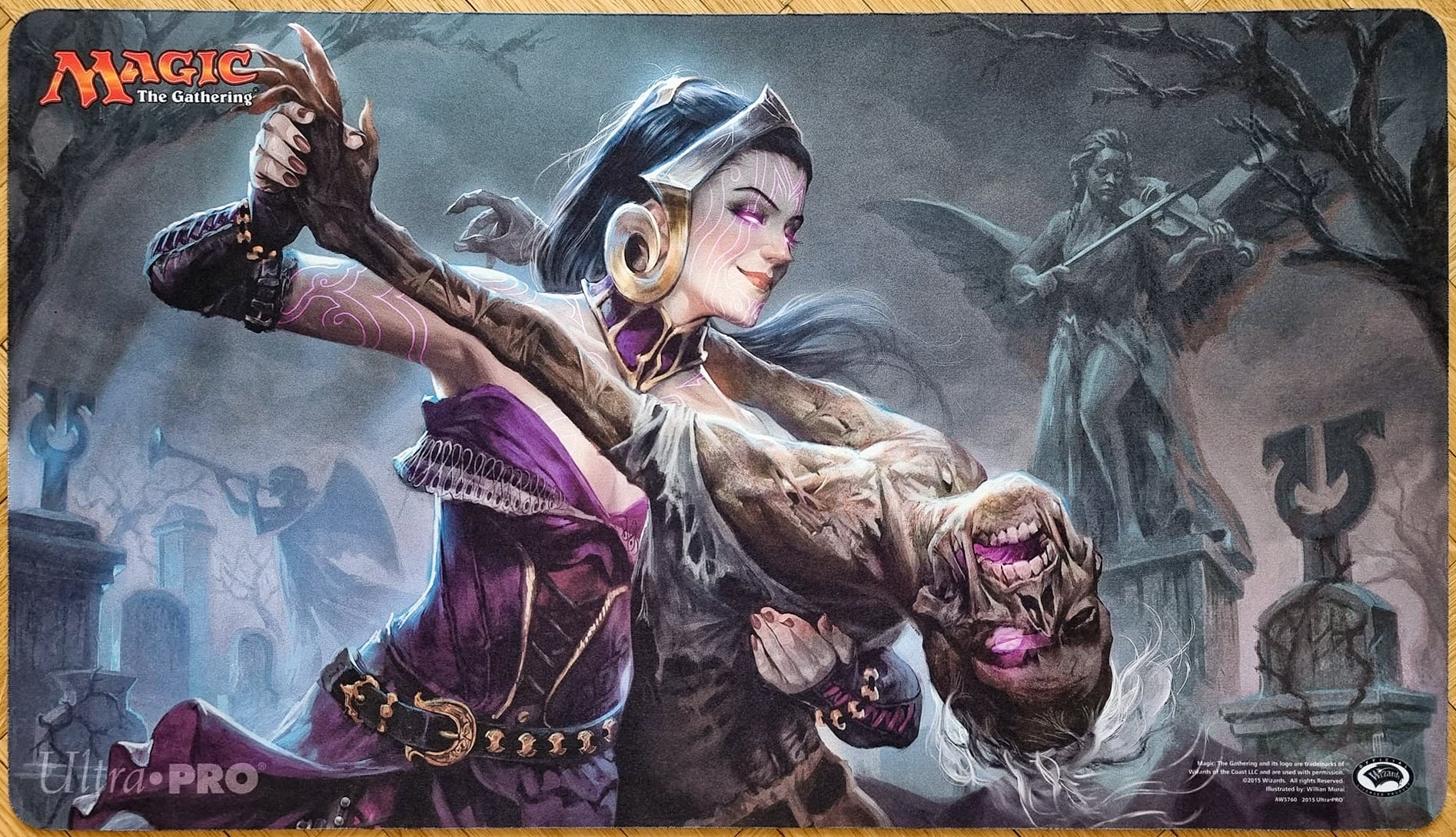 Macabre Waltz Willian Murai MTG Playmat MtgPlaymats