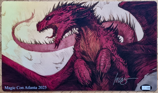 Key Art - Lucas Graciano - MagicCon Atlanta 2025 - Limited Edition [100 Copies] & Signed MTG Playmat