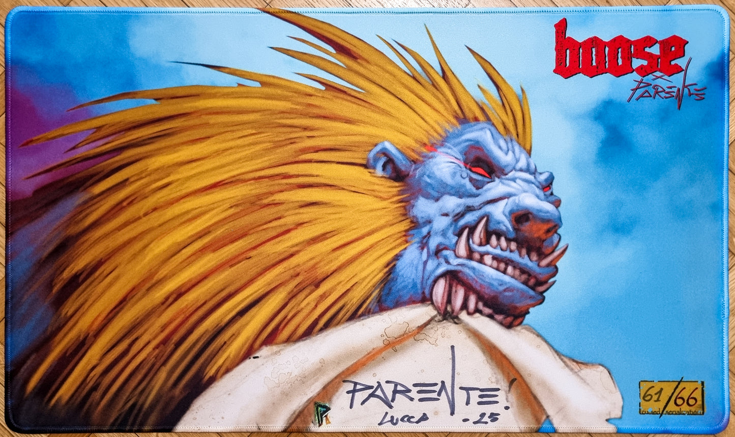 Masticore - Paolo Parente - Eternal Weekend Lucca 2025 - Limited Edition [66 Copies] Stitched & Signed MTG Playmat