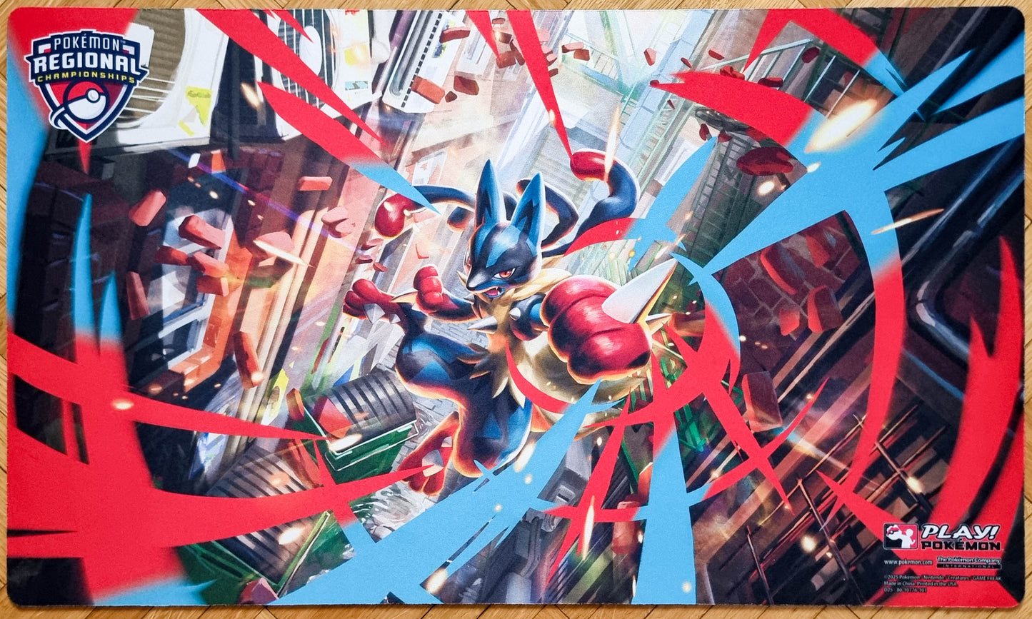 Mega Lucario - Pokémon Regional Championships 2025 - Pokémon Playmat
