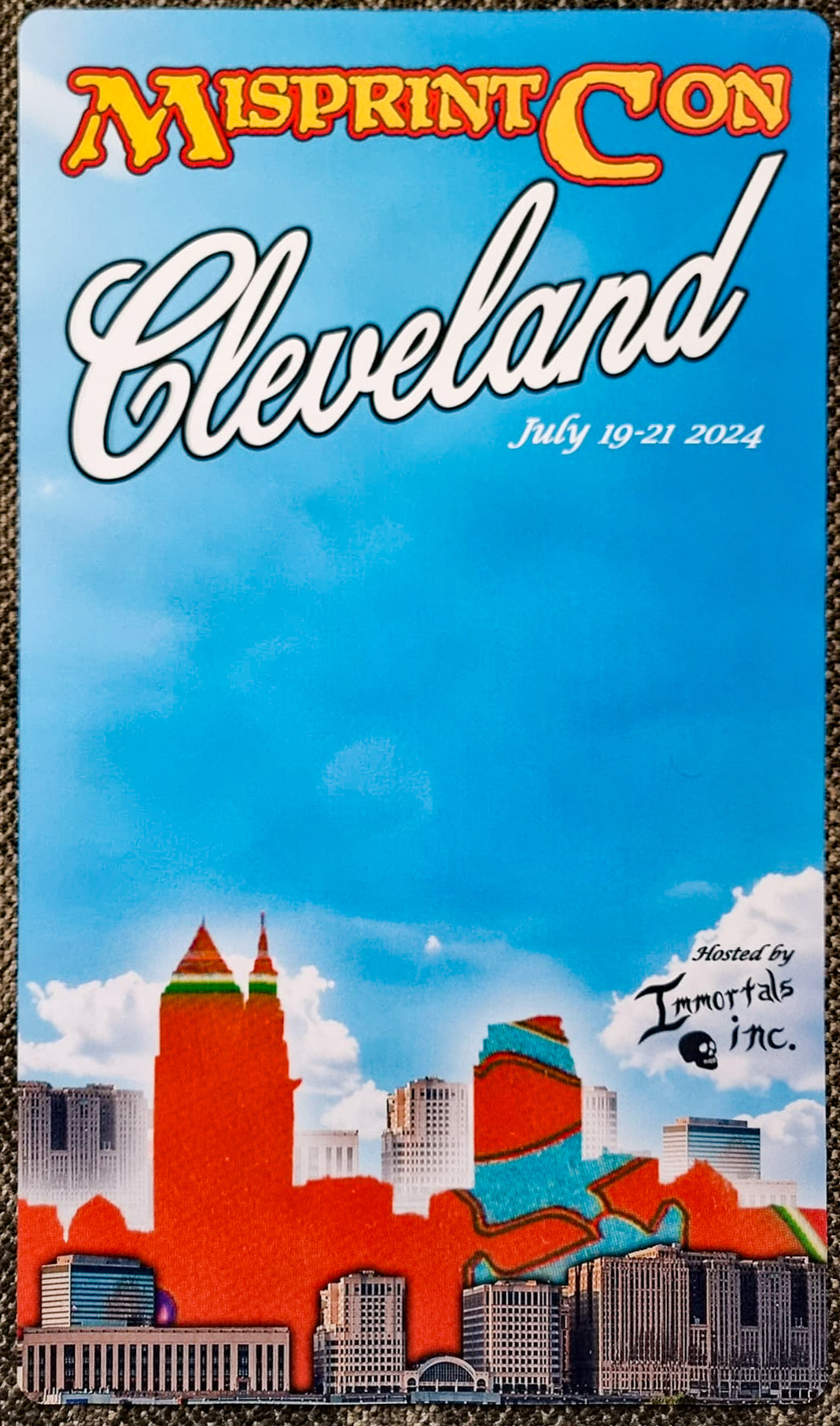 Misprint Con Cleveland 2024 - MTG Playmat