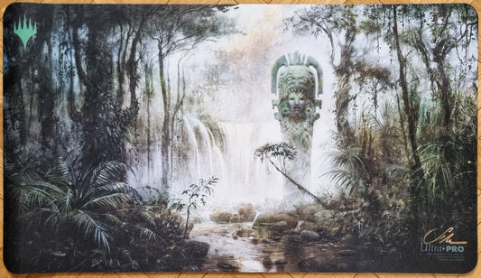 Misty Rainforest - Seb McKinnon - Signed MTG Playmat