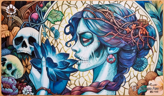 Morte - Florinda Zanetti - Signed by the Artist - Limited Edition [100 Copies] - MTG Playmat