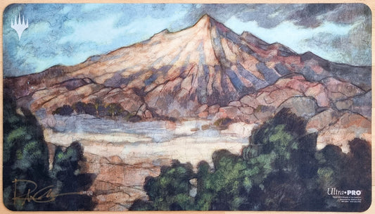 Mountain - Rebecca Guay - Signed MTG Playmat