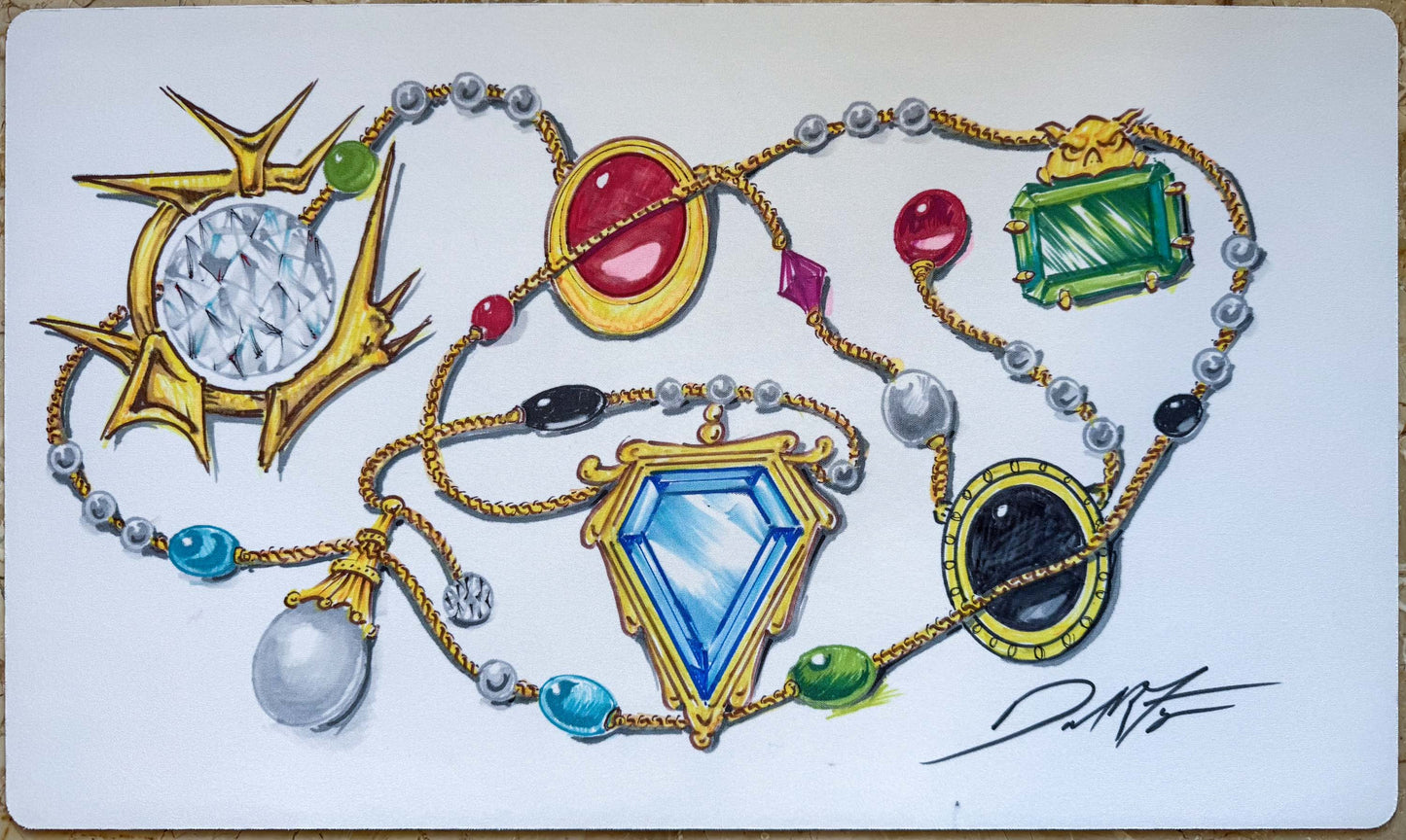 Moxen [V5] - Dan Frazier - Hand Drawn & Signed MTG Playmat