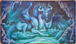 Murktide Regent - Rowynn Ellis - MagicCon Chicago 2024 - HoloFoil - Embroidered - MTG Playmat