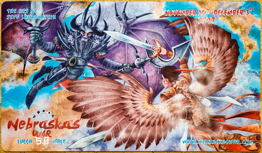 Nebraska's War 5.0 2017 Lucca - Jeff Laubenstein - MTG Playmat