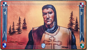 Northern Paladin - Douglas Shuler - Signed by the Artist - Limited Edition [250 Copies] - Embroidered - MTG Playmat