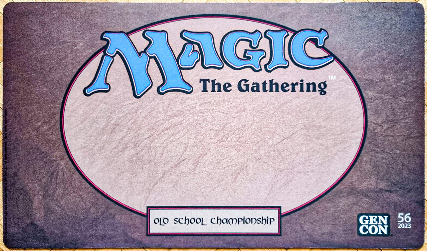 Old School Championship - Gen Con 56, 2023 - MTG Playmat