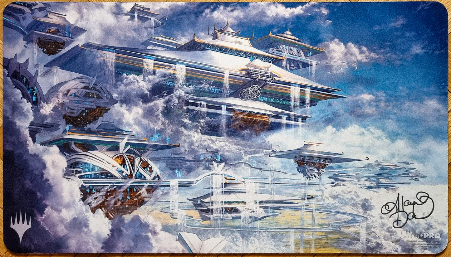 Otawara, Soaring City - Alayna Danner - Signed by the Artist - MTG Playmat