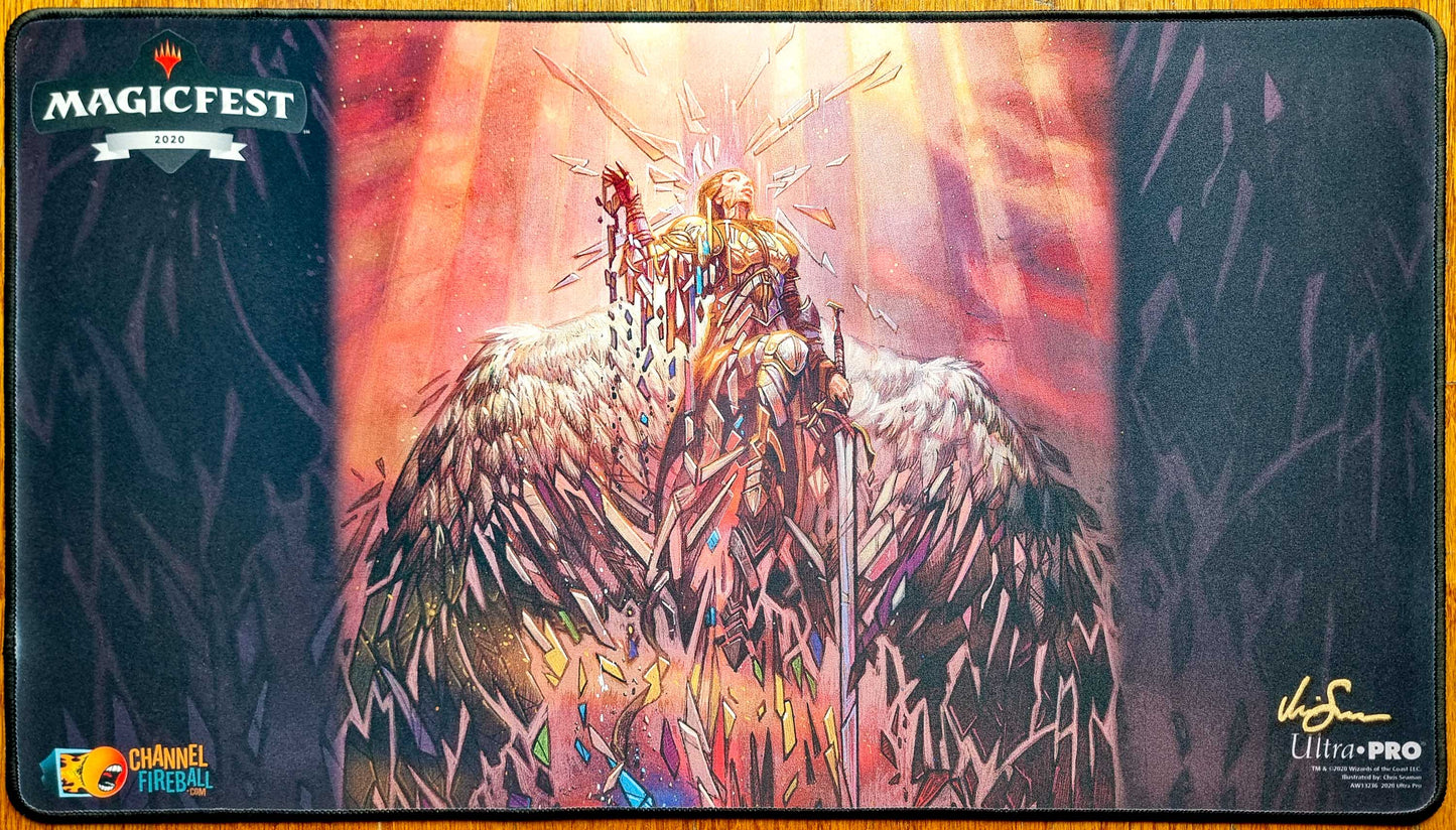 Path to Exile - Chris Seaman - MagicFest 2020 - Signed & Stitched MTG Playmat