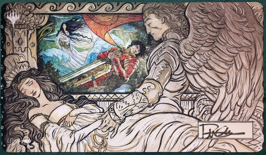 Path to Exile Extended Story - Rebecca Guay - Signed by the Artist - MTG Playmat
