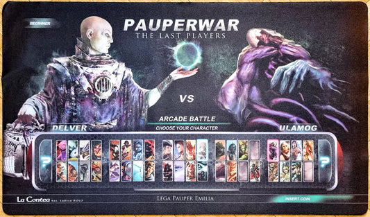 Pauperwar Los últimos jugadores - Lega Pauper Emilia - Tapete de juego MTG
